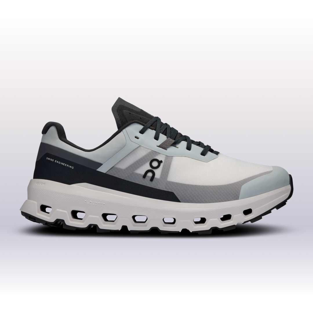 On Cloudvista 2 Scarpa Trail Running per Uomo in Glacier/Eclipse, Taglia: 42.5, Polyester Tpu