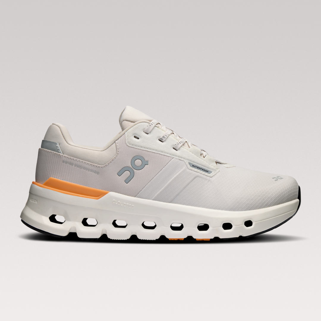 On Cloudrunner 2 Waterproof Scarpa Corsa su Strada per Donna in Wolf/Tangerine, Taglia: 39, Polyester ️