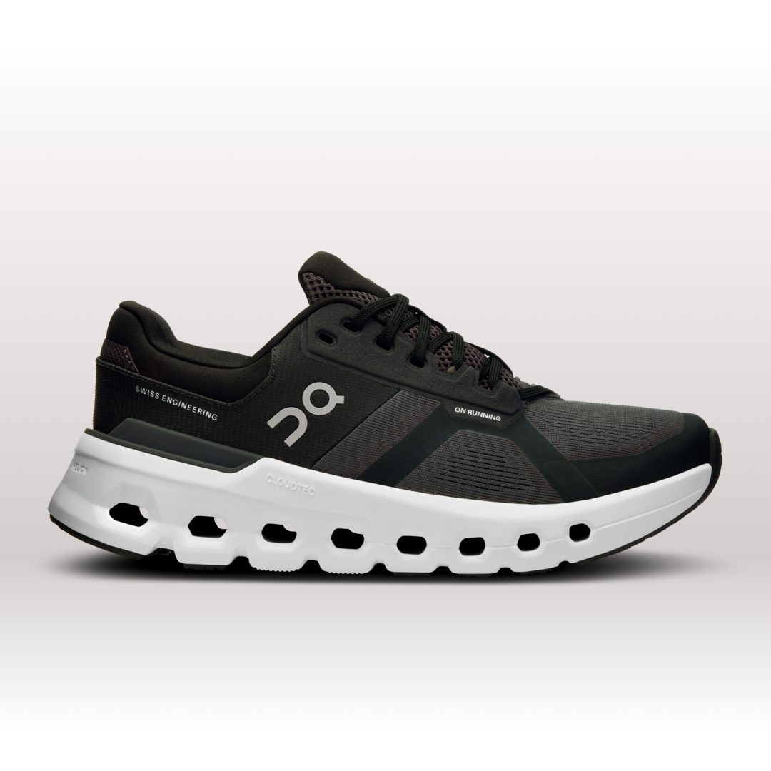 On Cloudrunner 2 Wide Scarpa Corsa su Strada per Donna in Eclipse/Black, Taglia: 37