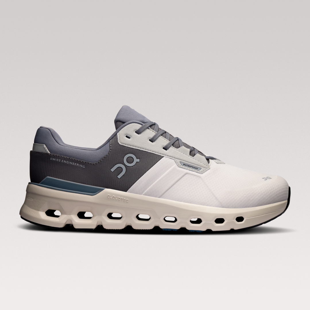 On Cloudrunner 2 Waterproof Scarpa Corsa su Strada per Uomo in Wolf/Dust, Taglia: 46, Polyester ️