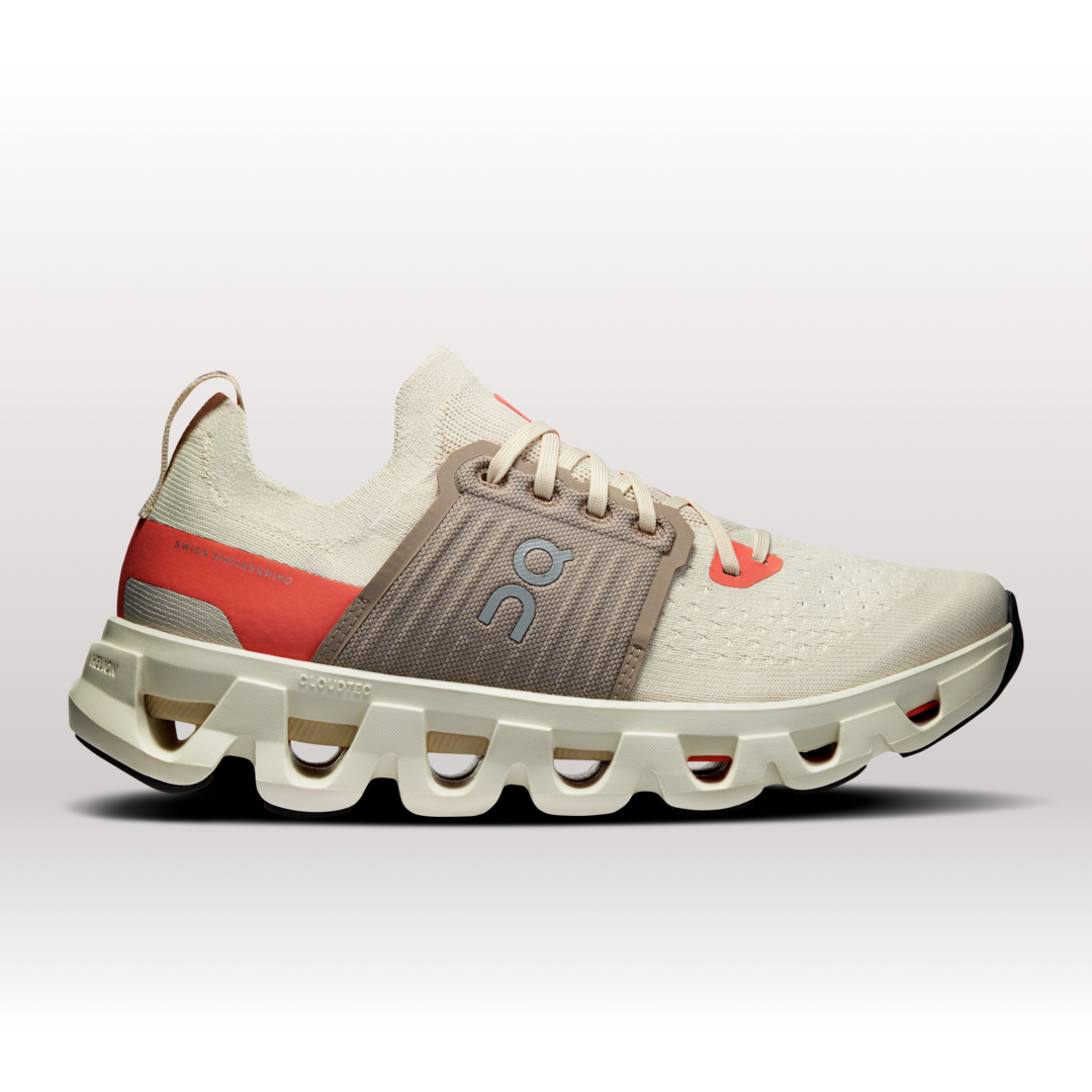 On Cloudswift 4 Scarpa Corsa su Strada per Donna in Cream/Salmon, Taglia: 43, Polyester Tpu ️