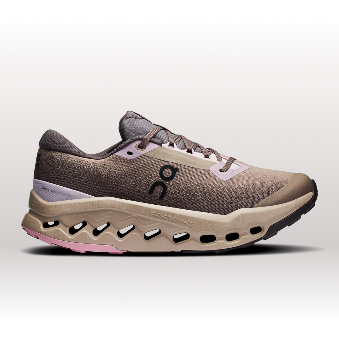 On Cloudsurfer Trail 2 Waterproof Scarpa Running per Donna in Cinder/Desert, Taglia: 39, Polyester Tpu