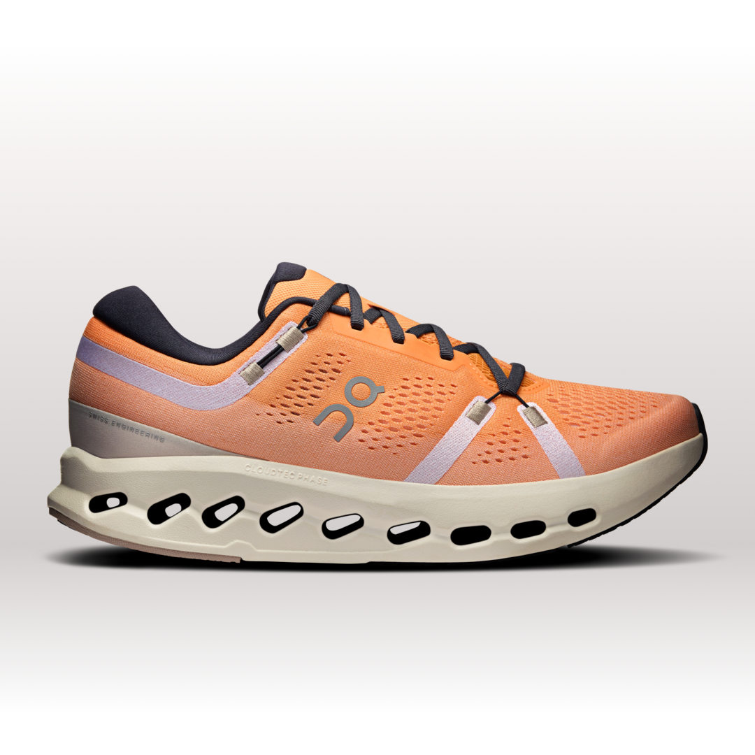 On Cloudsurfer 2 Scarpa Corsa su Strada per Uomo in Tangerine/Ivory, Taglia: 42, Polyester Tpu ️