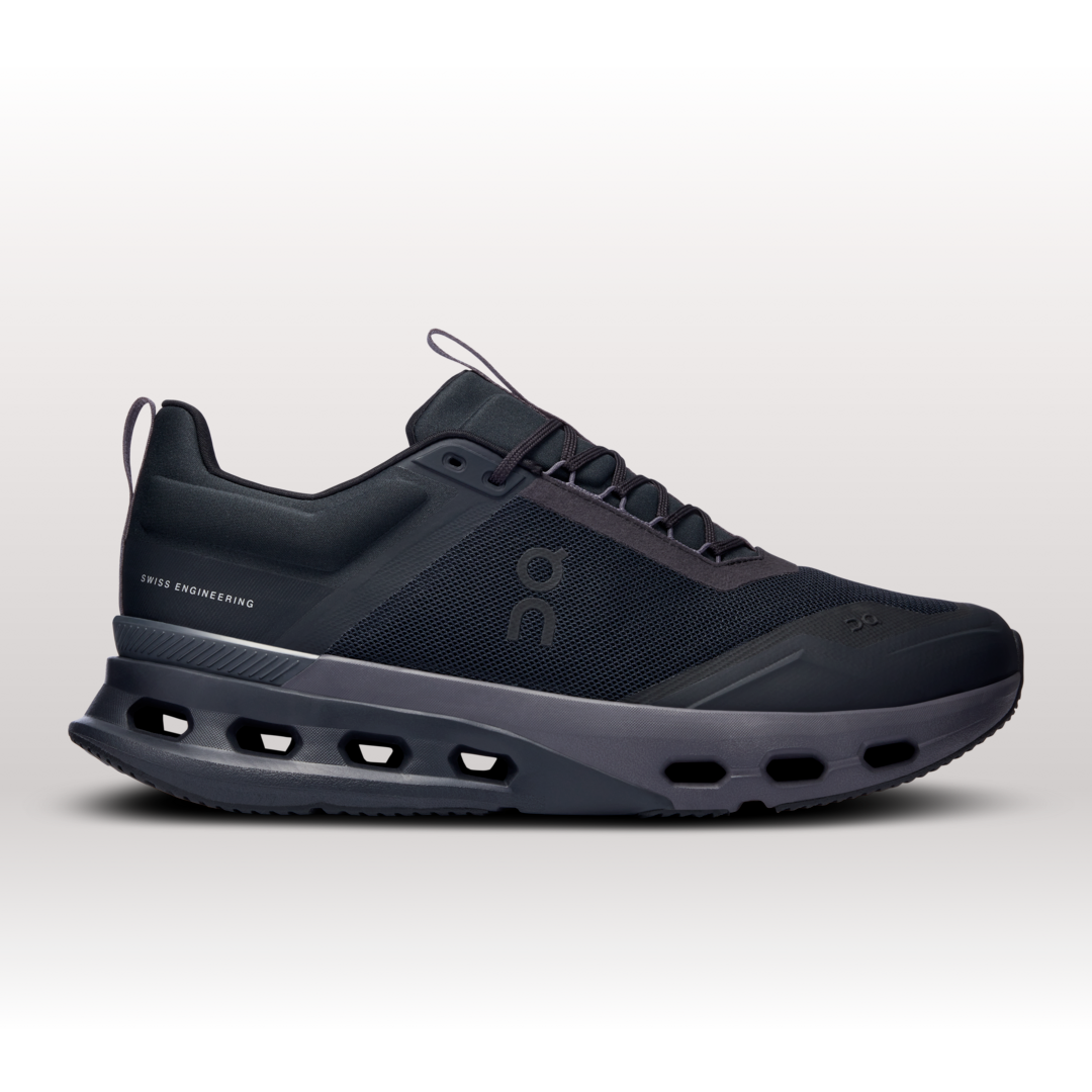 On Cloudnova X Sneaker per Uomo in Black/Eclipse, Taglia: 47.5, Polyester ️