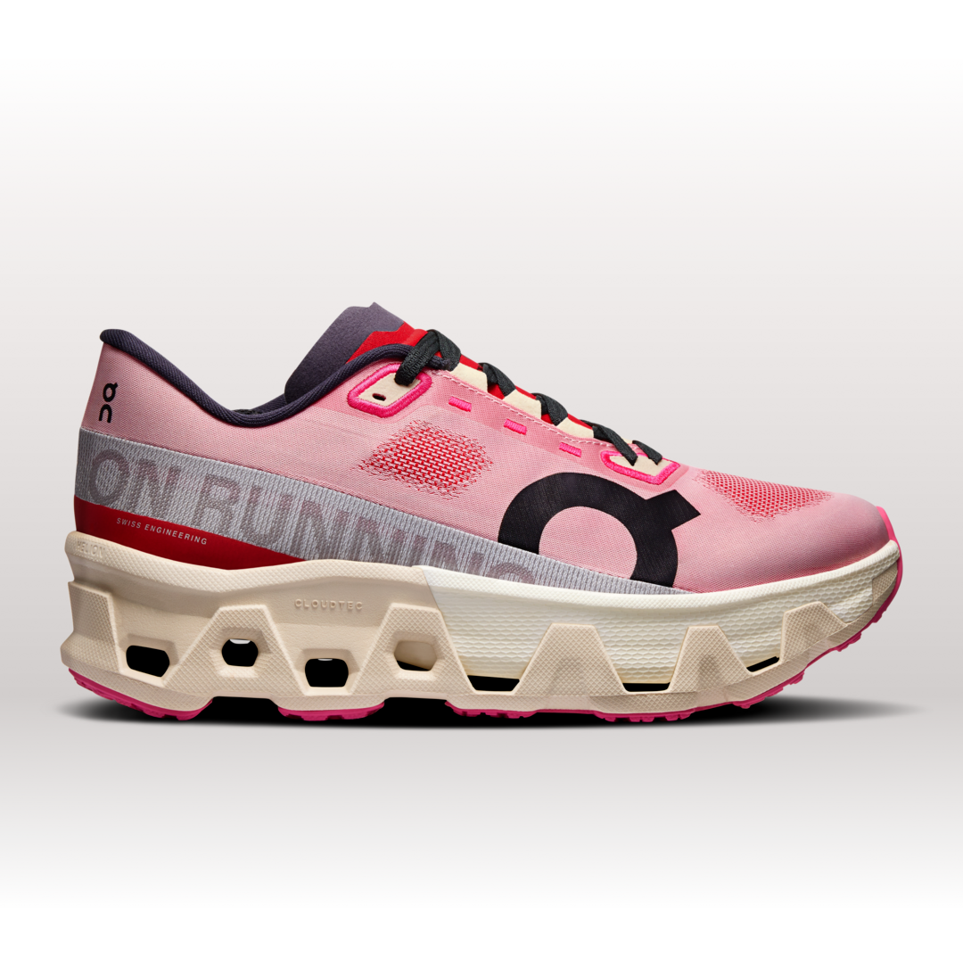 On Cloudmonster Hyper Scarpa Corsa su Strada per Donna in Red/Cream, Taglia: 40, Polyester Tpu ️